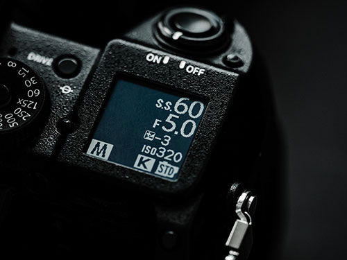 Camera settings