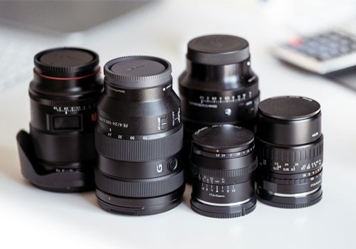 types of camera lens